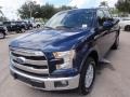 Ford F150 Lariat SuperCrew 4x4 Blue Jeans photo #16