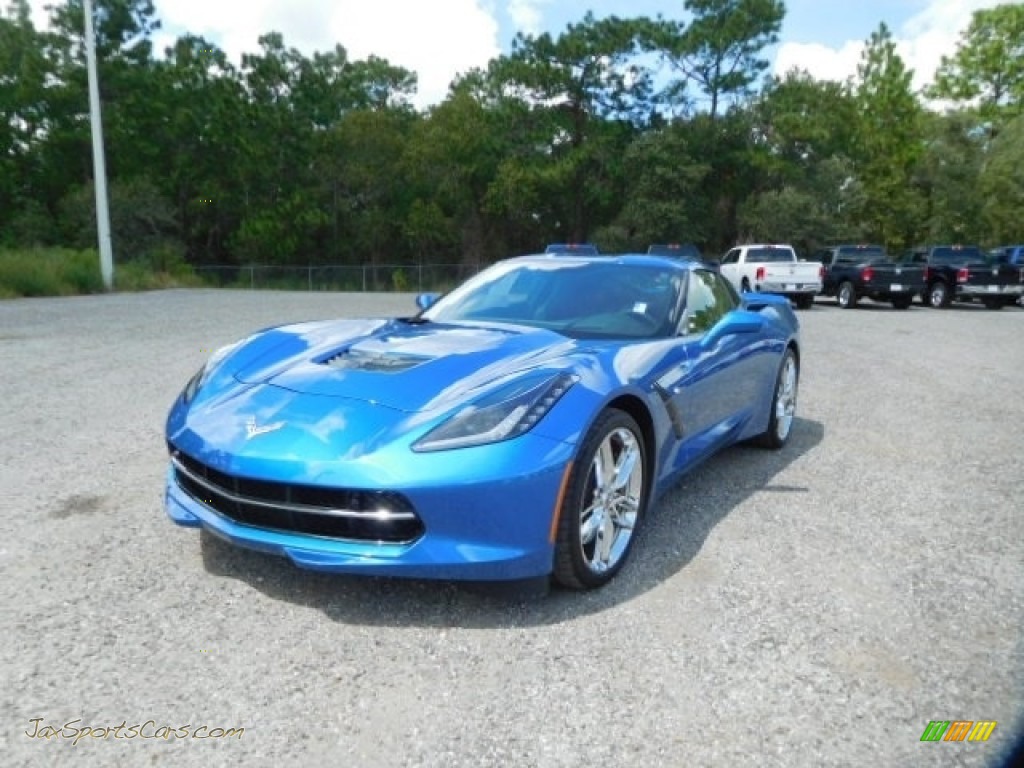 Chevrolet Corvette c7 2016 Stingray РіРѕР»СѓР±РѕР№