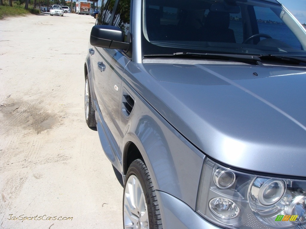 2008 Range Rover Sport HSE - Izmir Blue Metallic / Ebony Black photo #9