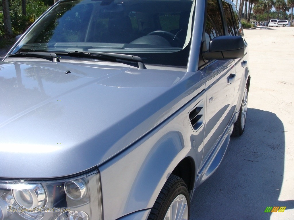 2008 Range Rover Sport HSE - Izmir Blue Metallic / Ebony Black photo #10