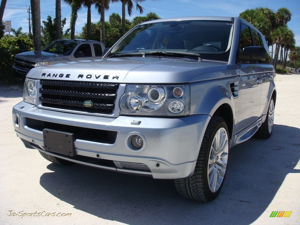 2008 Range Rover Sport HSE - Izmir Blue Metallic / Ebony Black photo #28