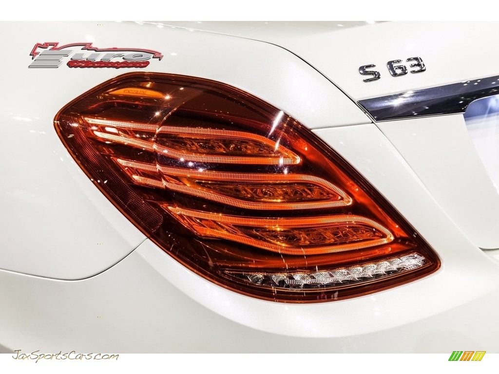 2014 S 63 AMG 4MATIC Sedan - Diamond White Metallic / Silk Beige/Espresso Brown photo #17
