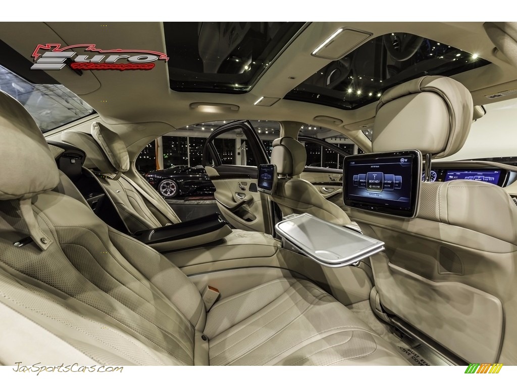 2014 S 63 AMG 4MATIC Sedan - Diamond White Metallic / Silk Beige/Espresso Brown photo #27