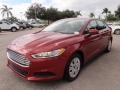Ford Fusion S Ruby Red photo #13