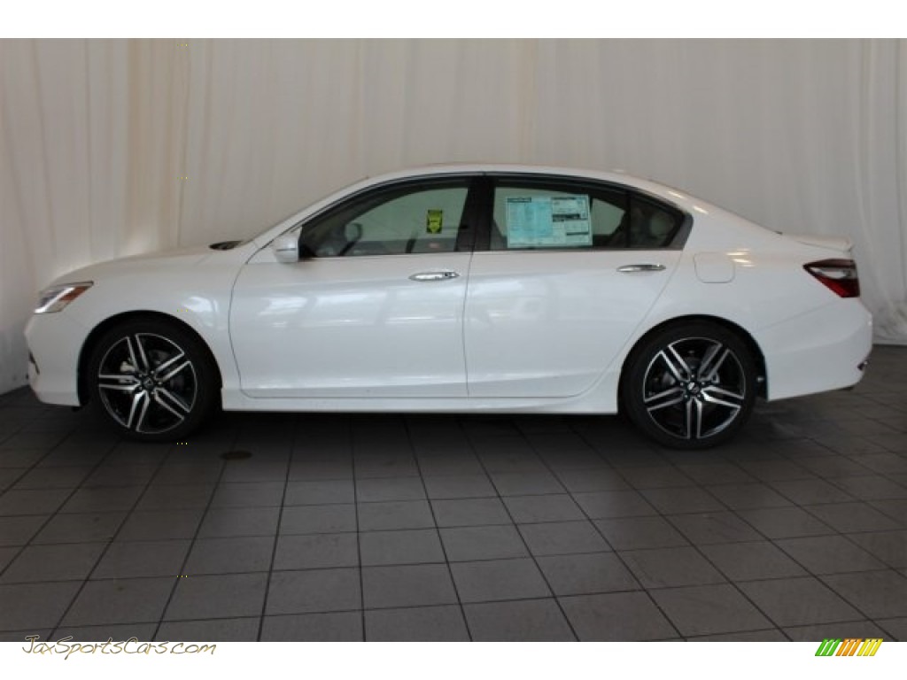 2017 Accord Touring Sedan - White Orchid Pearl / Ivory photo #5