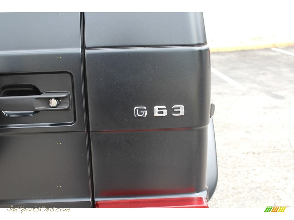 2016 G 63 AMG - designo Magno Night Black (Matte) / designo Classic Red photo #10