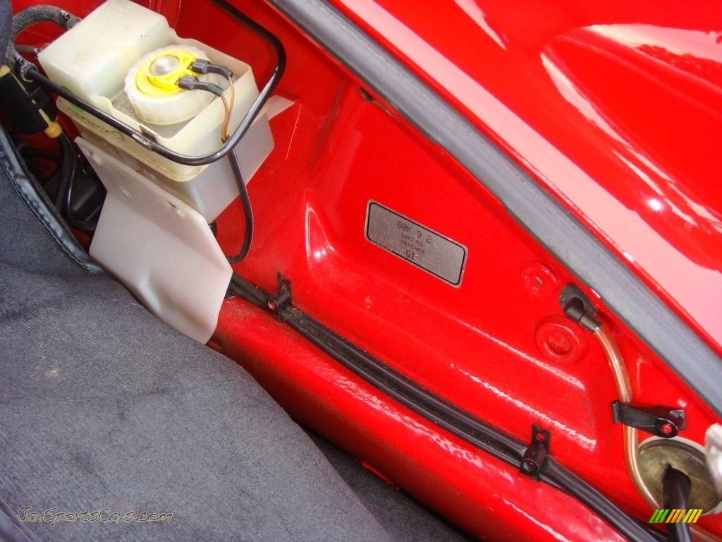 1990 911 Carrera 2 Cabriolet - Guards Red / Beige photo #29