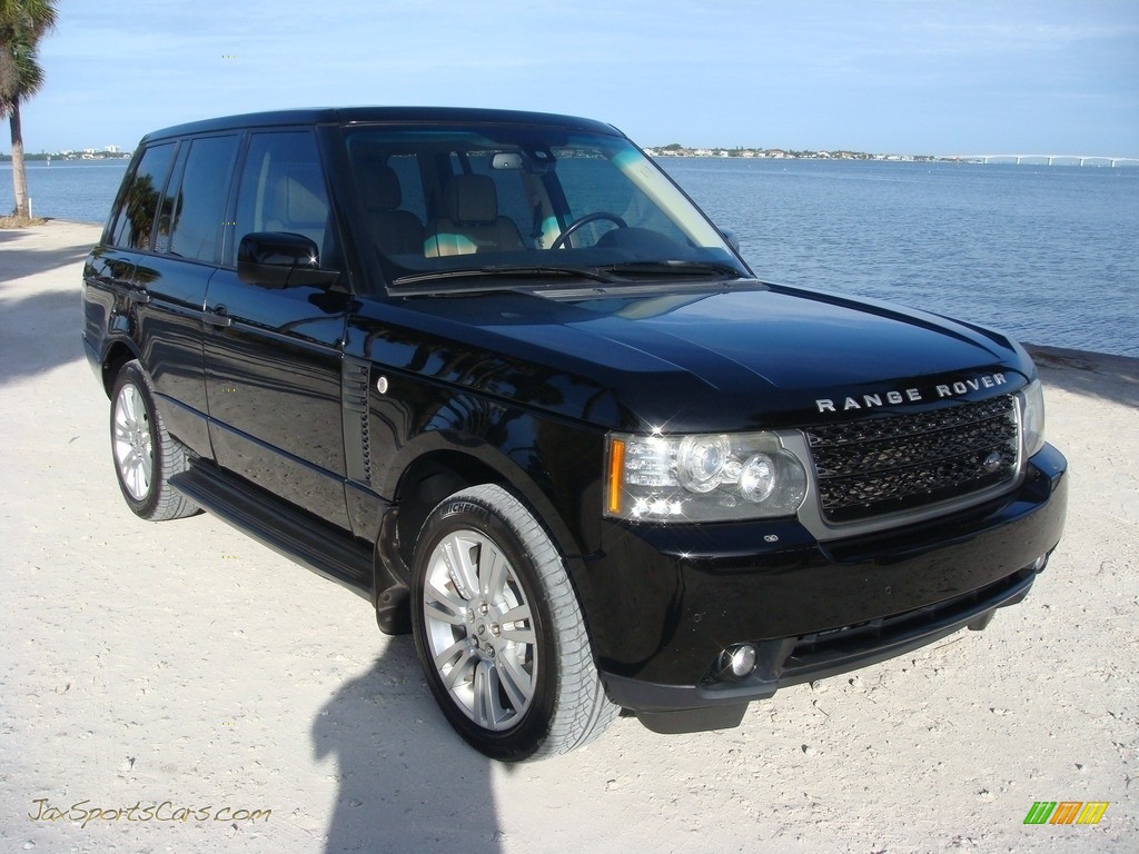 Santorini Black Metallic / Navy Blue/Parchment Land Rover Range Rover HSE