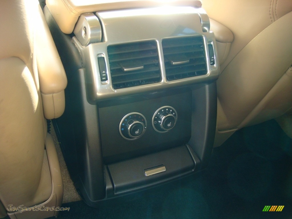 2011 Range Rover HSE - Santorini Black Metallic / Navy Blue/Parchment photo #15