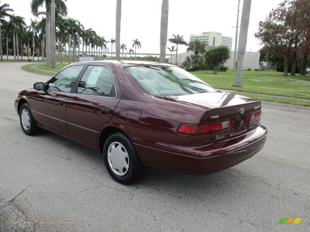 1999 Camry CE - Vintage Red Pearl / Gray photo #3
