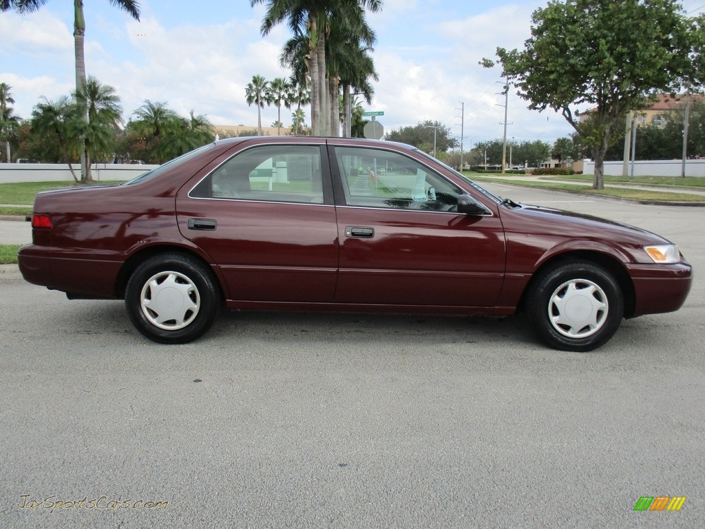 1999 Camry CE - Vintage Red Pearl / Gray photo #6