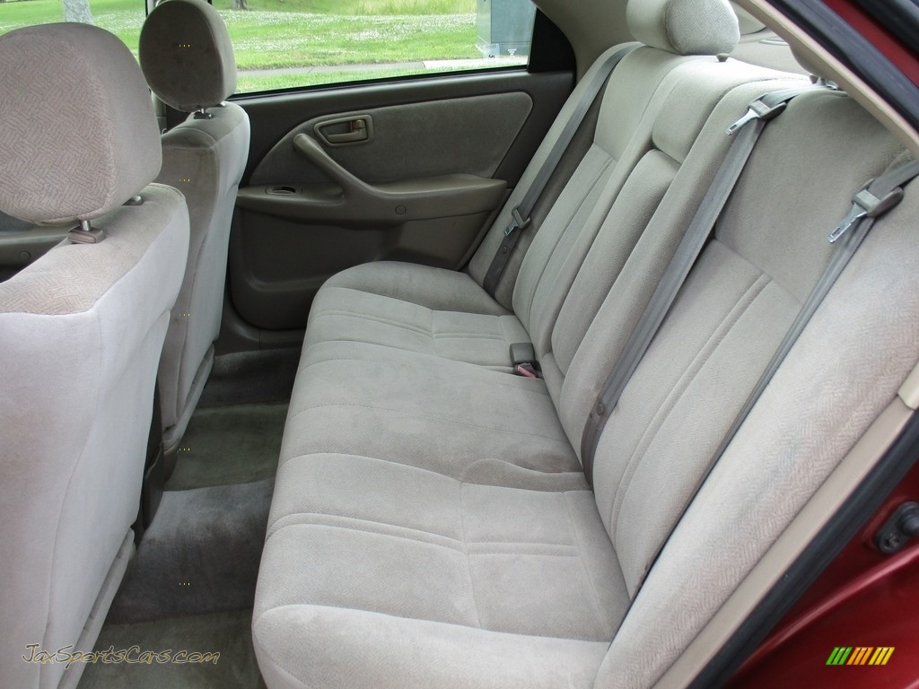 1999 Camry CE - Vintage Red Pearl / Gray photo #13