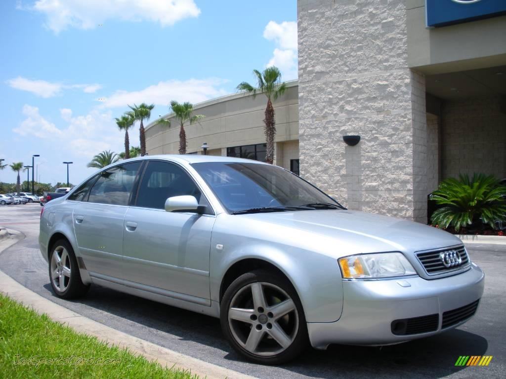 1999 A6 2.8 Sedan - Aluminum Silver Metallic / Onyx Black photo #4