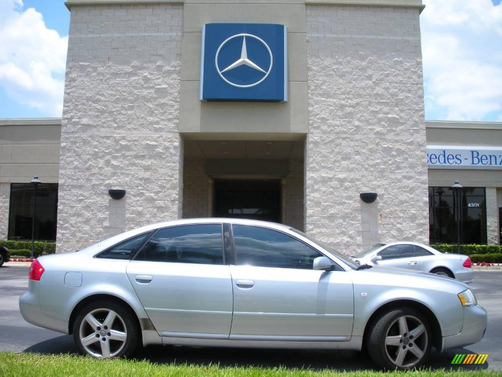 1999 A6 2.8 Sedan - Aluminum Silver Metallic / Onyx Black photo #5