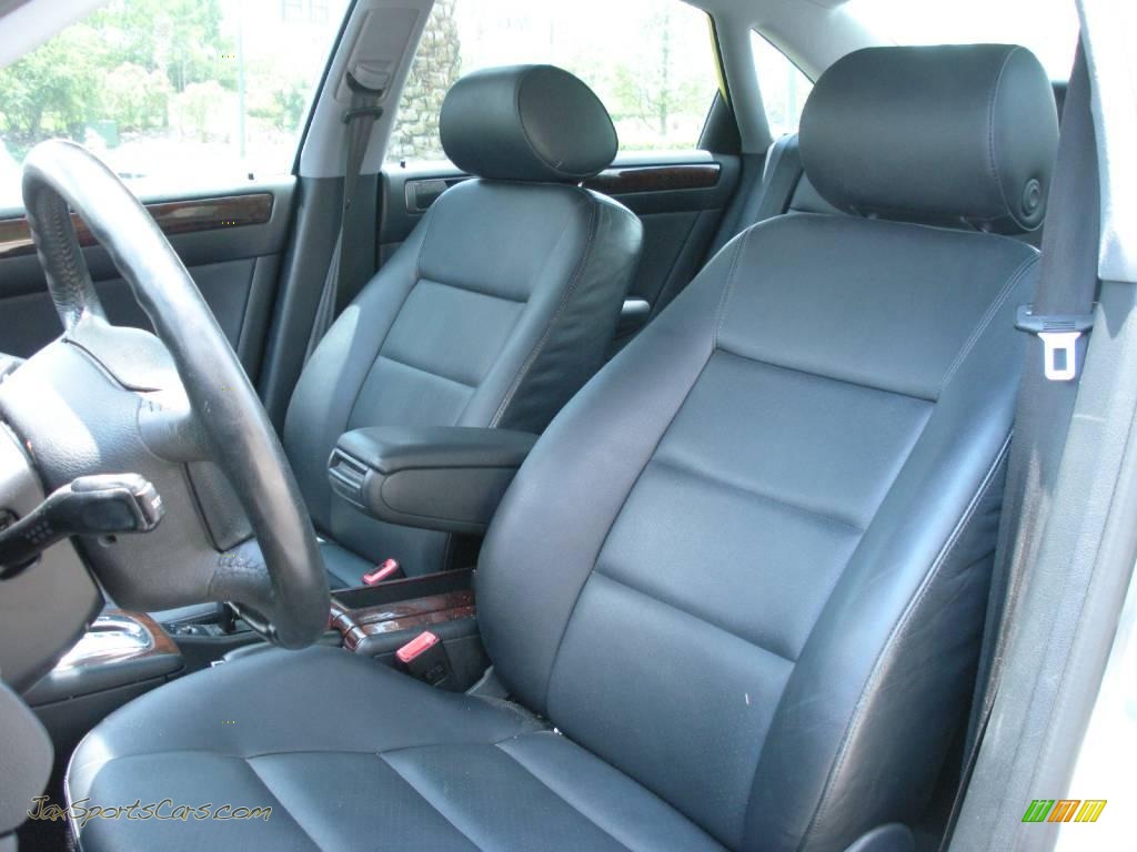 1999 A6 2.8 Sedan - Aluminum Silver Metallic / Onyx Black photo #13