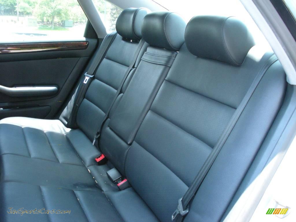 1999 A6 2.8 Sedan - Aluminum Silver Metallic / Onyx Black photo #15