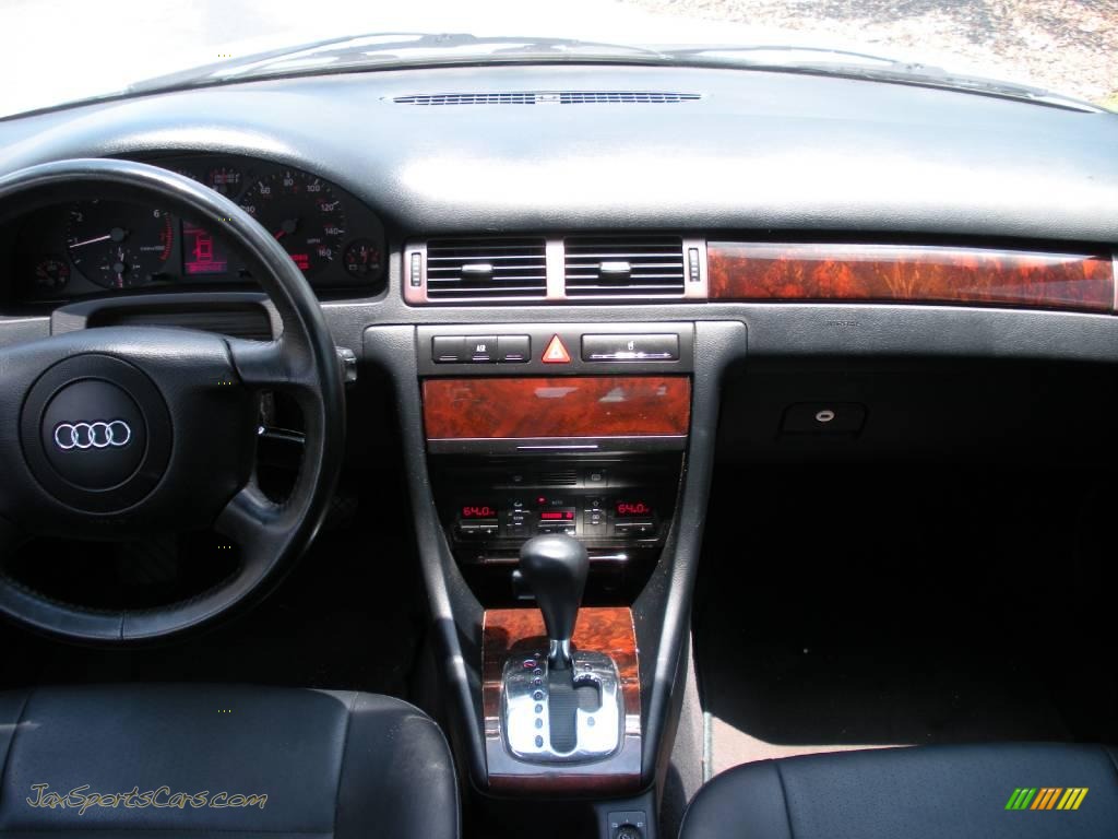 1999 A6 2.8 Sedan - Aluminum Silver Metallic / Onyx Black photo #18