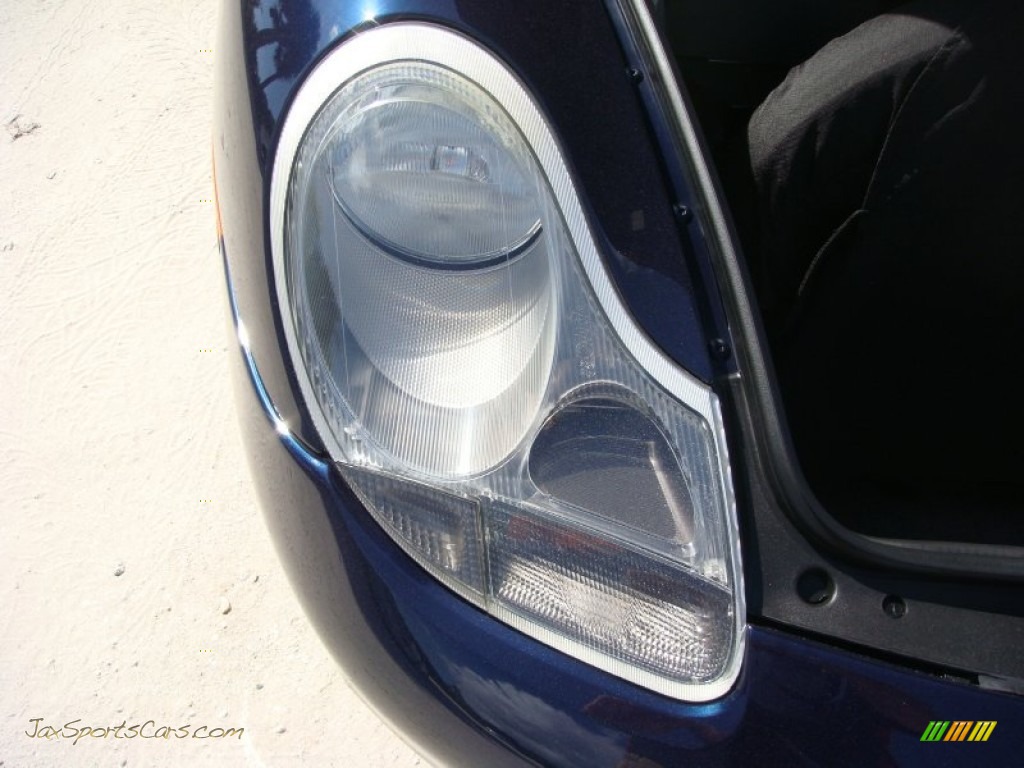 1999 911 Carrera Cabriolet - Ocean Blue Metallic / Savanna Beige photo #26