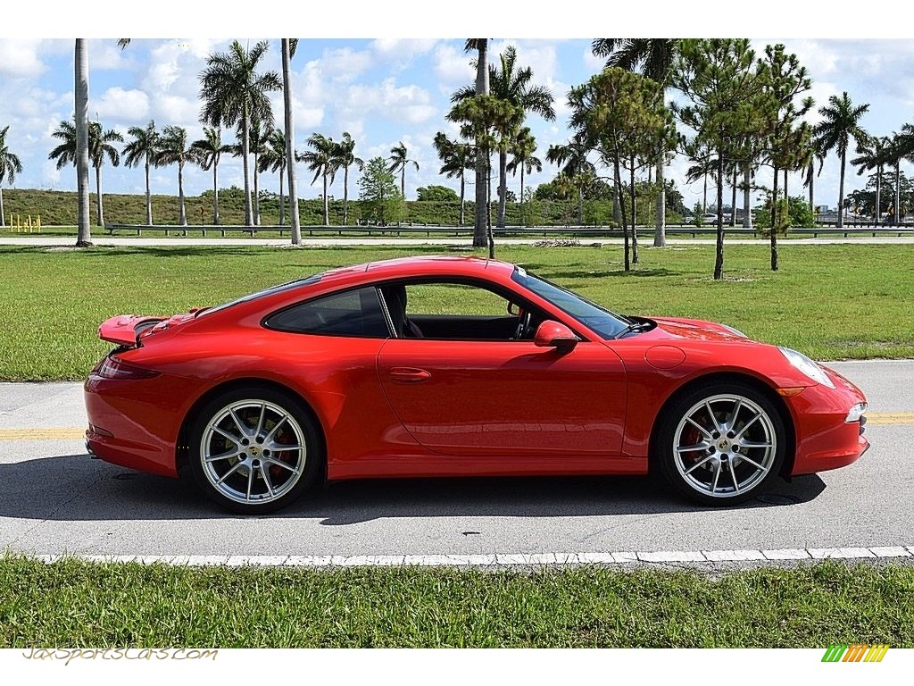2013 911 Carrera Coupe - Guards Red / Black photo #4