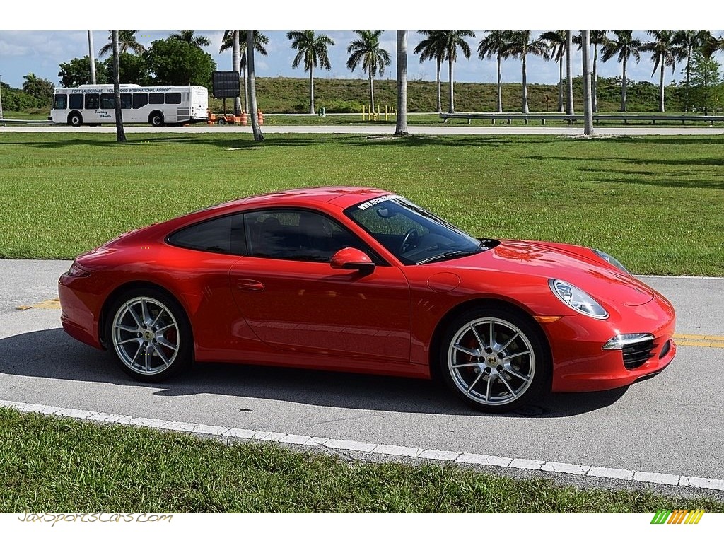 2013 911 Carrera Coupe - Guards Red / Black photo #5