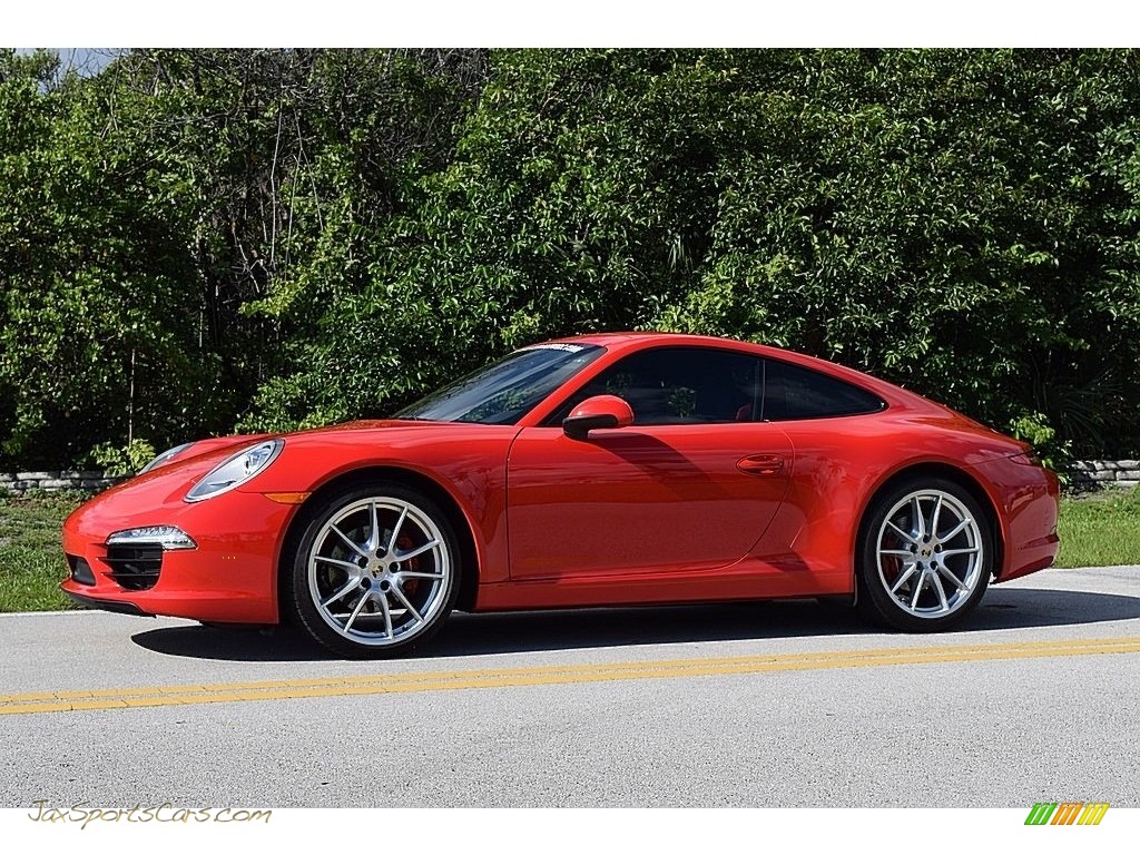 2013 911 Carrera Coupe - Guards Red / Black photo #6