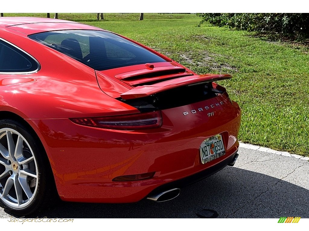 2013 911 Carrera Coupe - Guards Red / Black photo #31