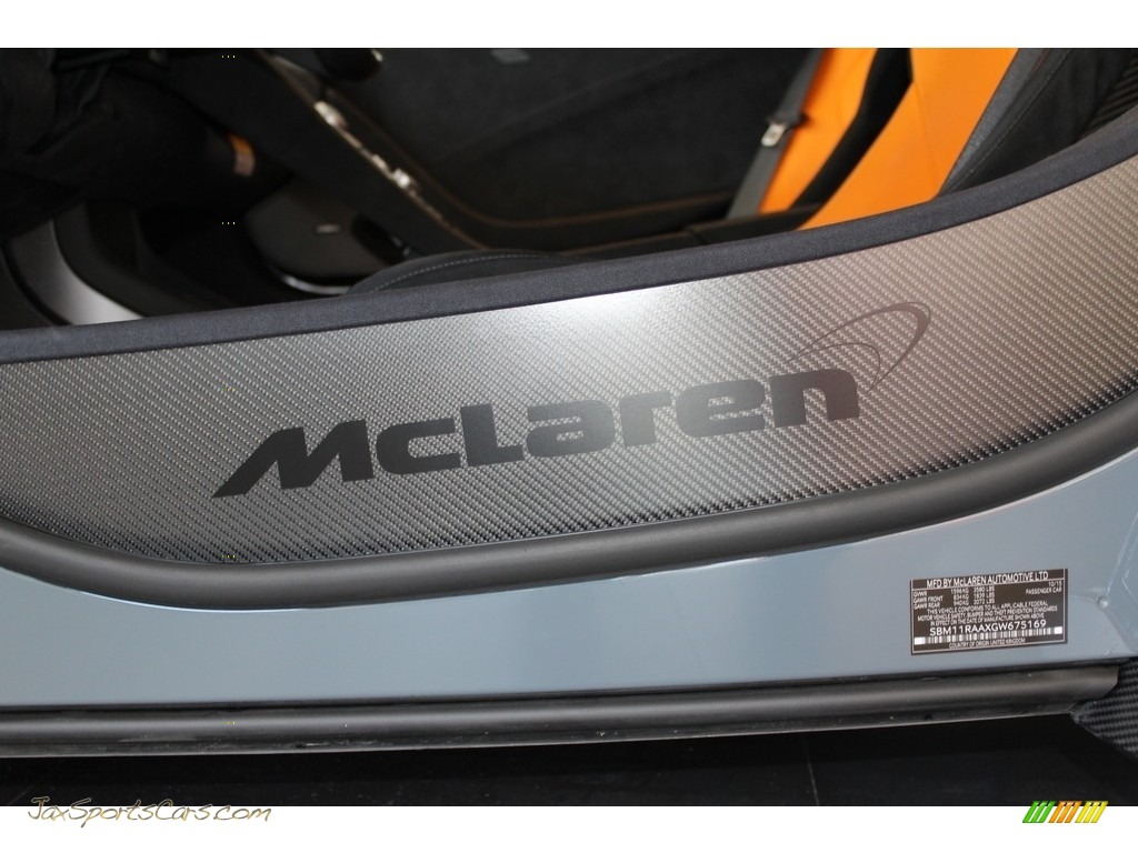 2016 675LT Coupe - Chicane / Carbon Black/McLaren Orange photo #37