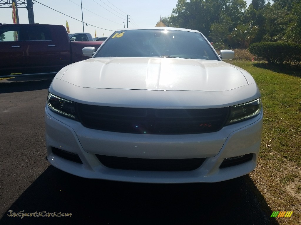 2016 Charger R/T - Bright White / Black photo #8