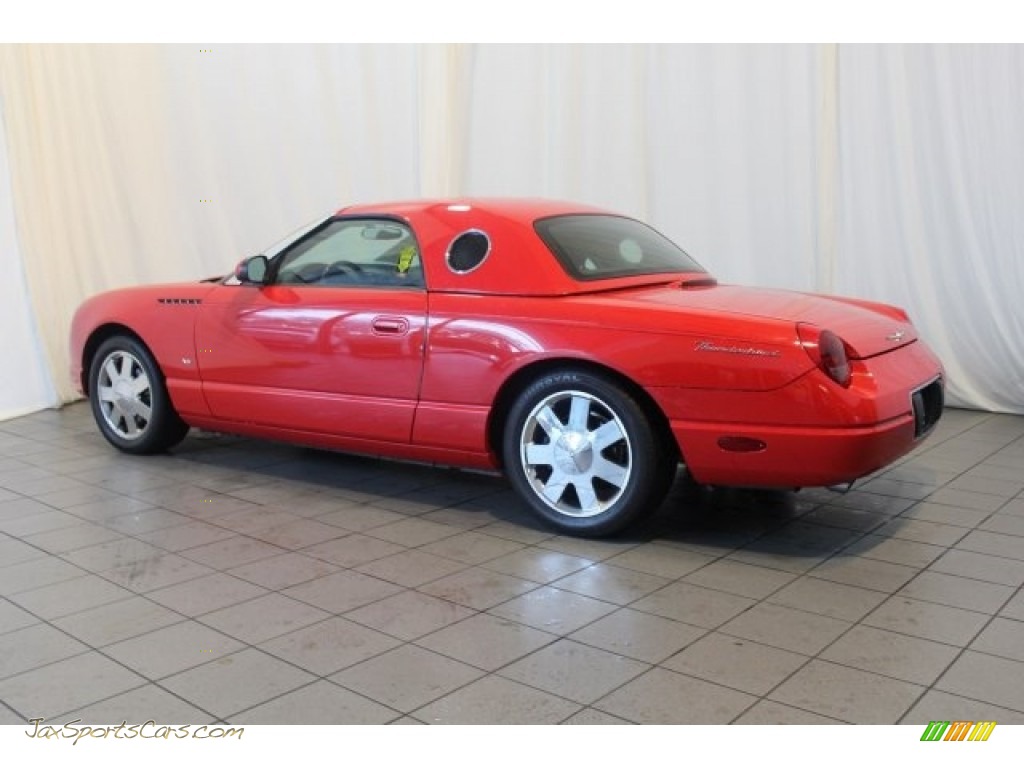 2002 Thunderbird Deluxe Roadster - Torch Red / Torch Red photo #5