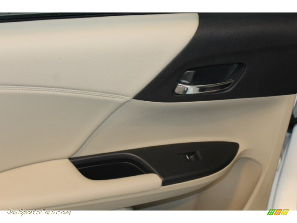 2014 Accord EX-L Sedan - White Orchid Pearl / Ivory photo #28