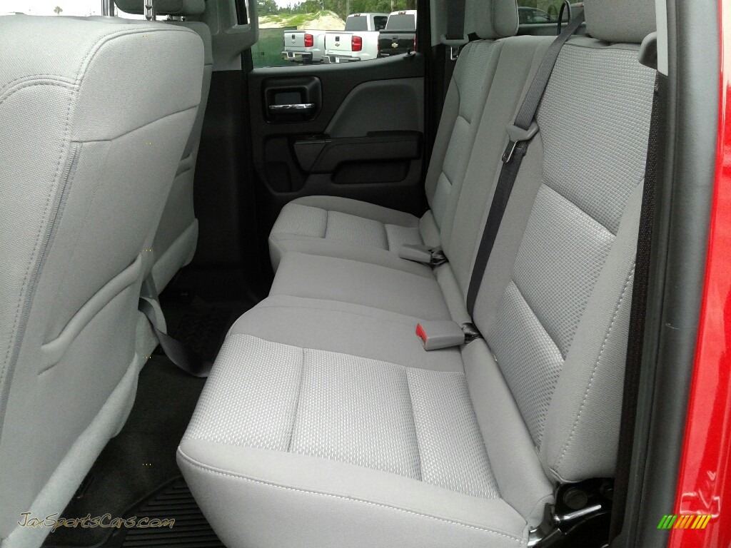 2017 Silverado 1500 Custom Double Cab - Red Hot / Dark Ash/Jet Black photo #10