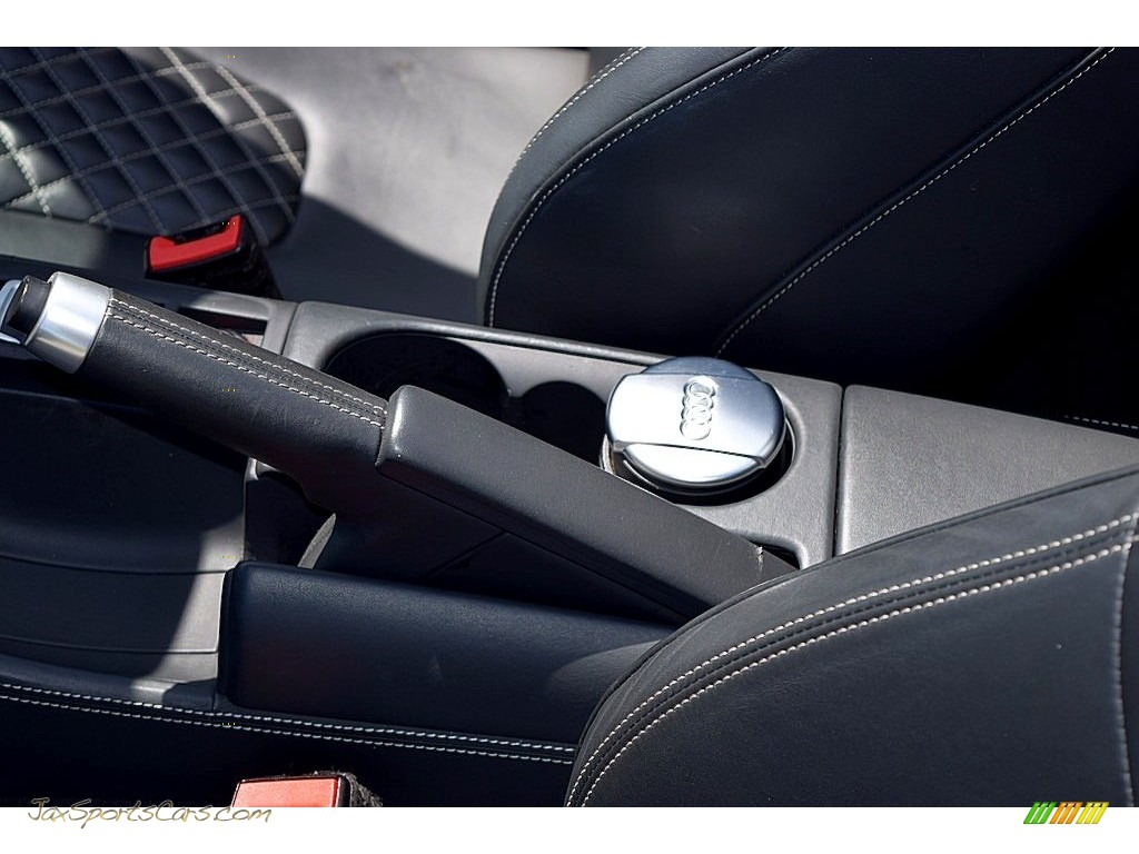 2014 R8 Spyder V10 - Daytona Gray Pearl / Black photo #31