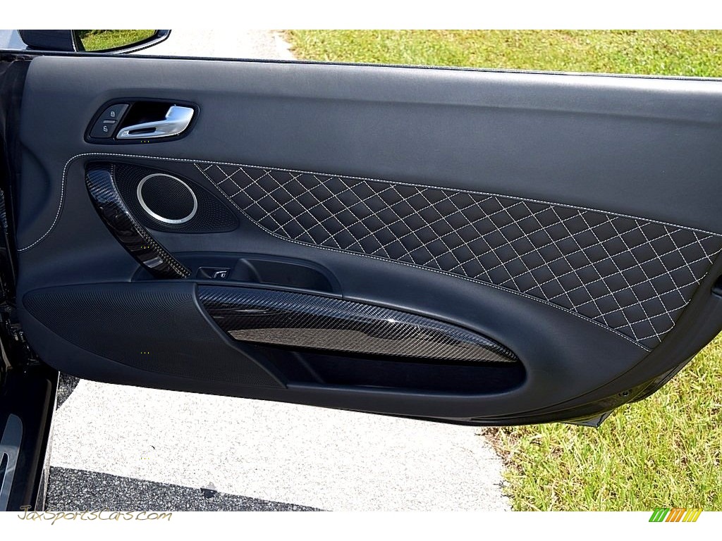 2014 R8 Spyder V10 - Daytona Gray Pearl / Black photo #40