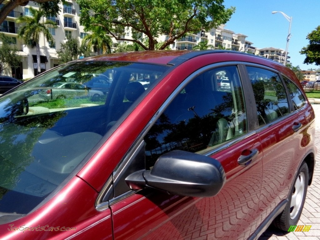 2010 CR-V LX AWD - Tango Red Pearl / Black photo #45