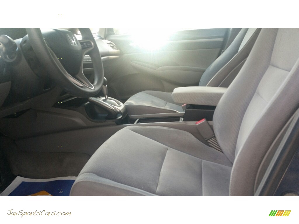 2009 Civic EX Sedan - Atomic Blue Metallic / Gray photo #10