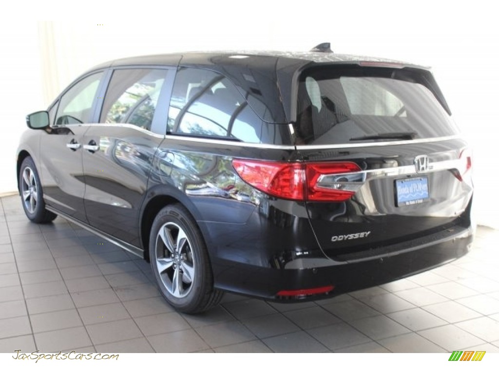 2018 Odyssey Touring - Crystal Black Pearl / Gray photo #6