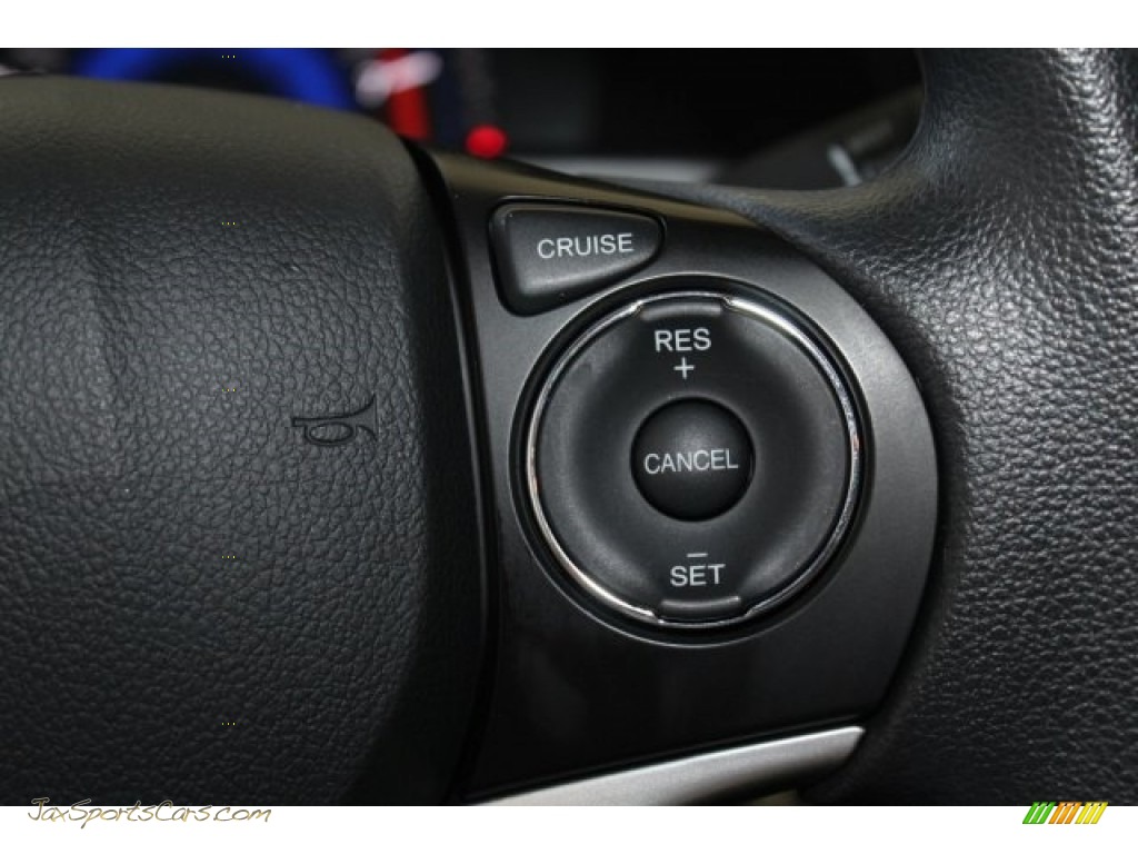 2014 Civic LX Sedan - Taffeta White / Gray photo #14