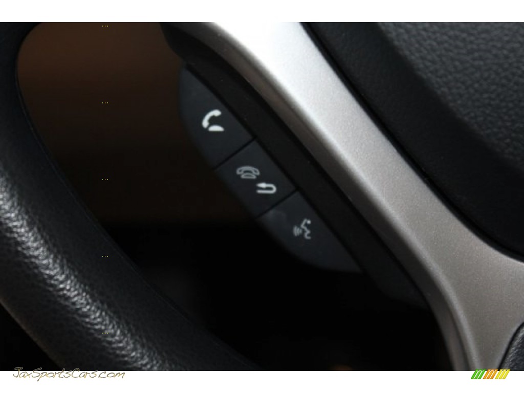 2014 Civic LX Sedan - Taffeta White / Gray photo #15