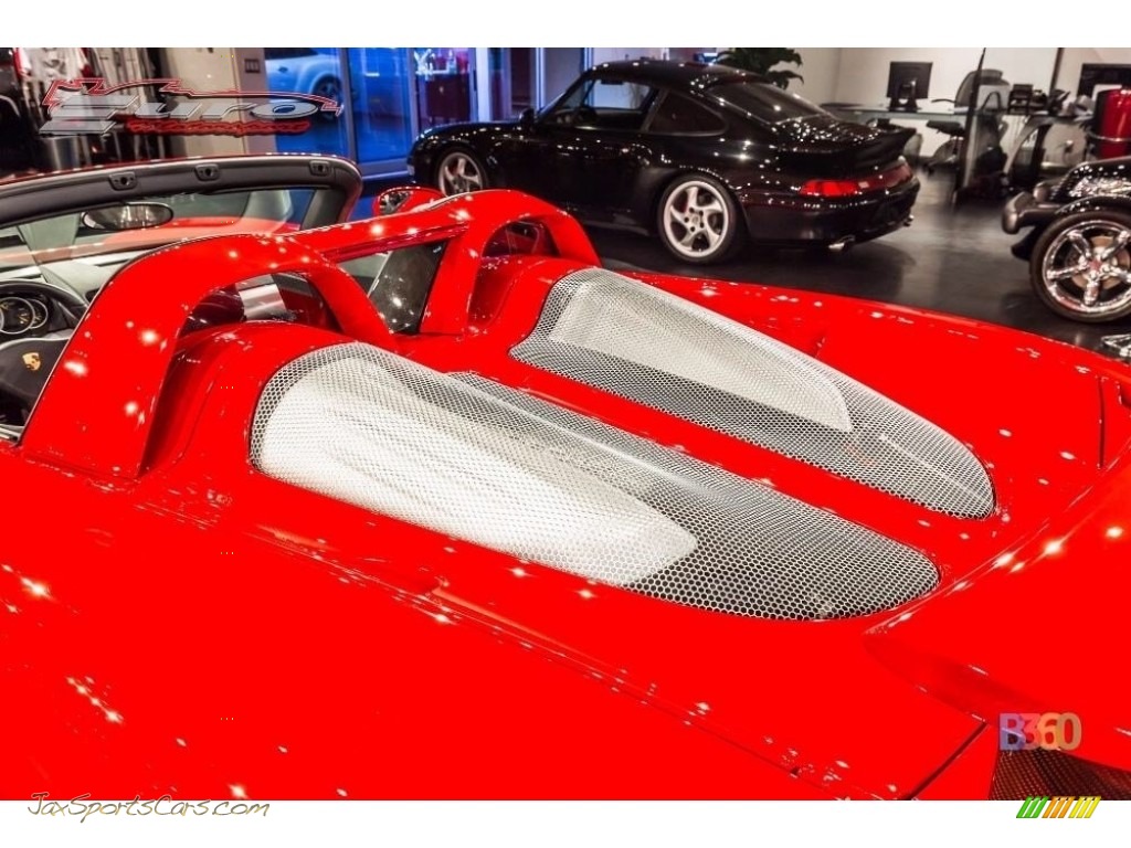 2005 Carrera GT  - Guards Red / Dark Grey Natural Leather photo #16
