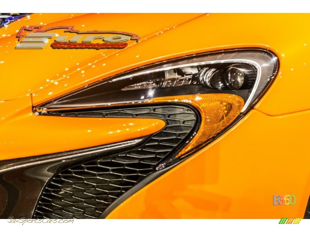 2015 650S Spyder - McLaren Orange / Carbon Black photo #32