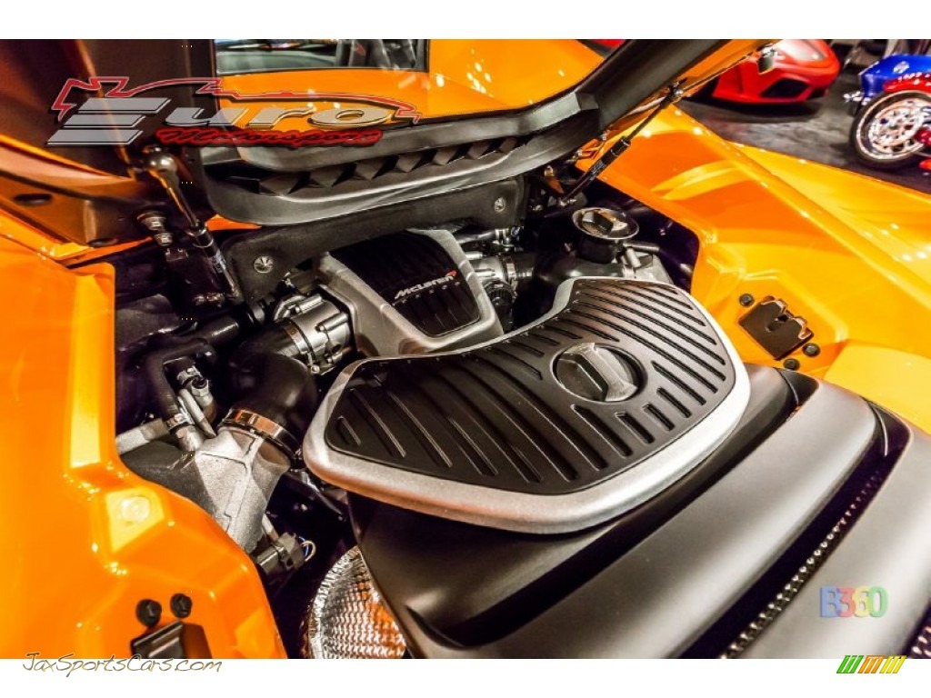 2015 650S Spyder - McLaren Orange / Carbon Black photo #44