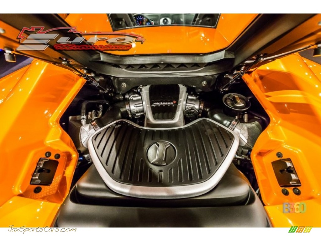 2015 650S Spyder - McLaren Orange / Carbon Black photo #45