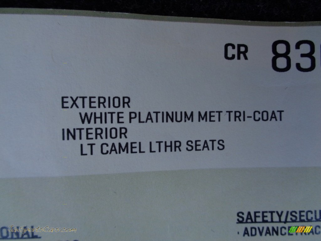 2012 MKZ FWD - White Platinum Metallic Tri-Coat / Light Camel photo #80