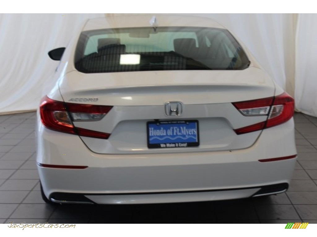 2018 Accord EX Sedan - Platinum White Pearl / Black photo #7 2018 Accord EX Sedan - Platinum White Pearl / Black photo #7