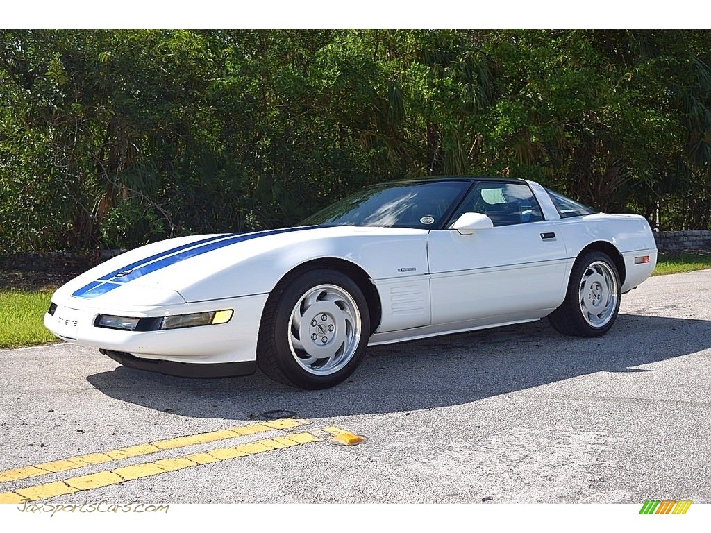 1992 Corvette Coupe - Arctic White / Black photo #5