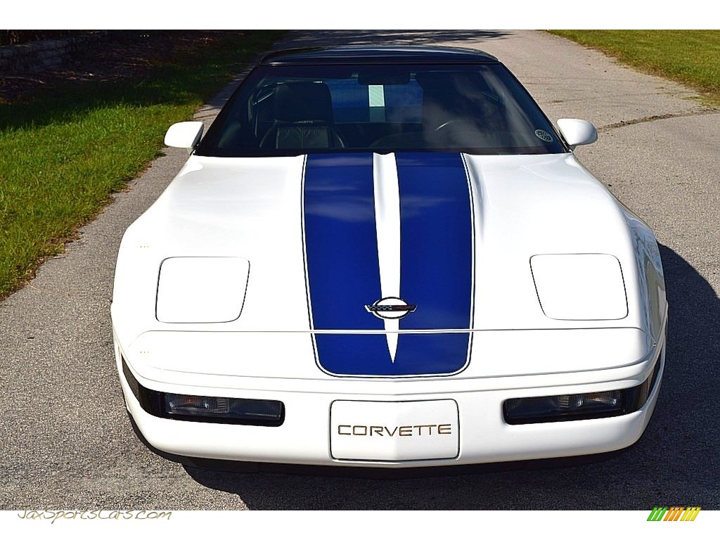 1992 Corvette Coupe - Arctic White / Black photo #8