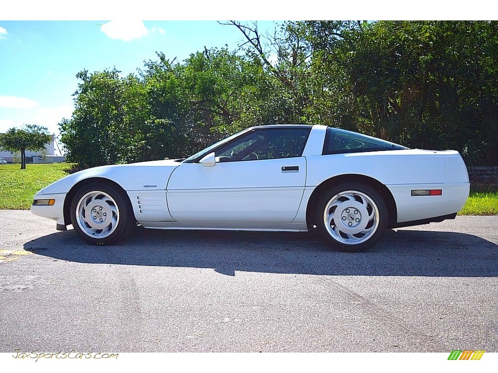 1992 Corvette Coupe - Arctic White / Black photo #11