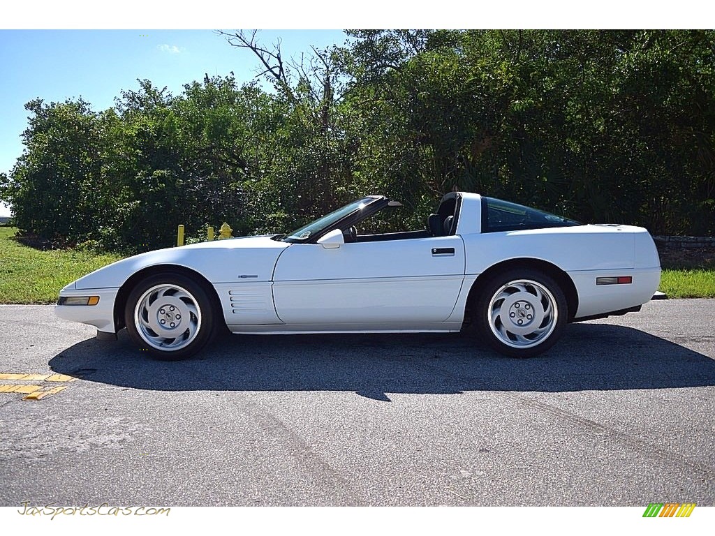 1992 Corvette Coupe - Arctic White / Black photo #17