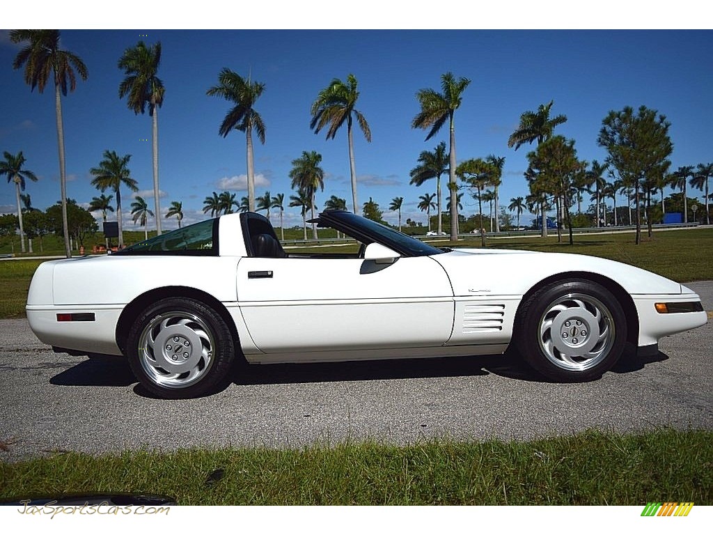 1992 Corvette Coupe - Arctic White / Black photo #18