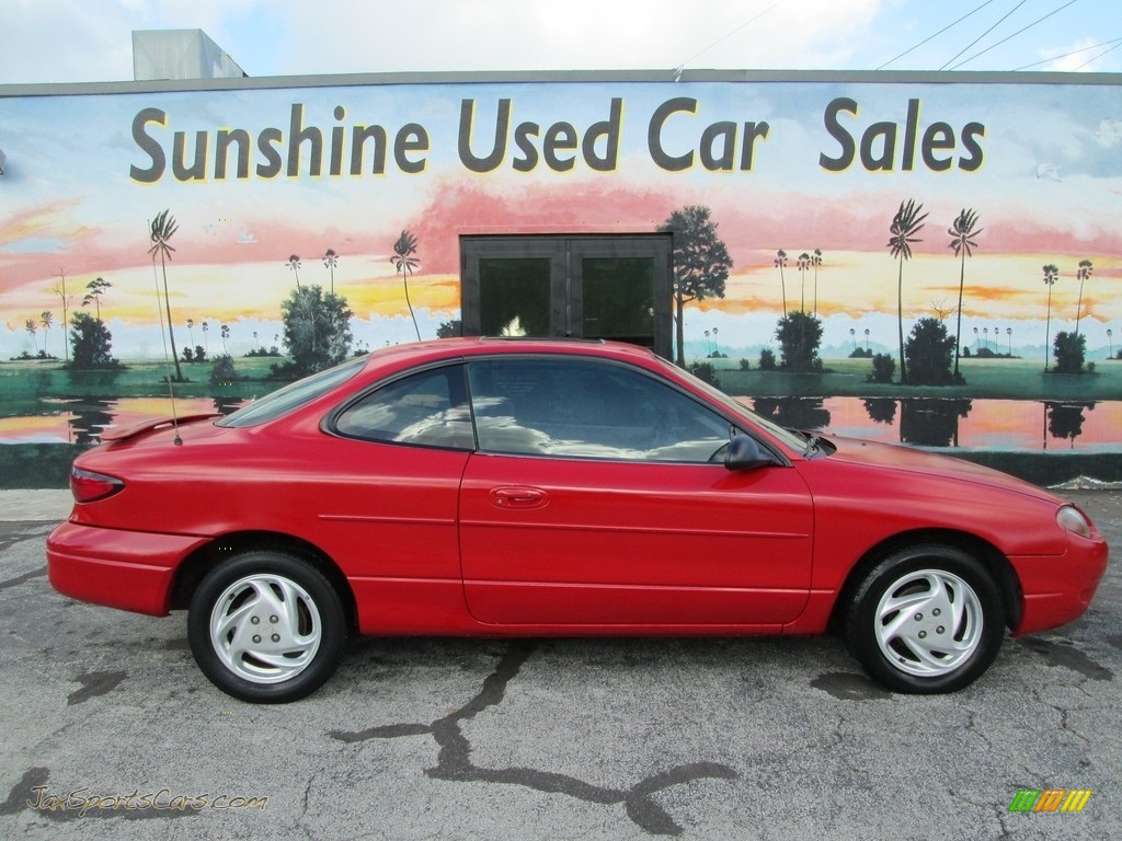 2002 Escort ZX2 Coupe - Bright Red / Medium Prairie Tan photo #2 2002 Escort ZX2 Coupe - Bright Red / Medium Prairie Tan photo #2